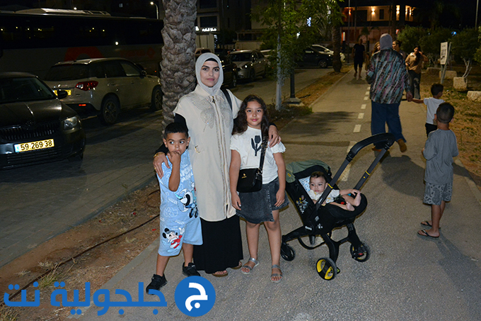 فعاليات ليلية باحضان الطبيعة في وادي قانا في جلجولية